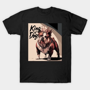 American Bulldog, King Of Dogs T-Shirt